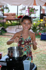 outdoor Thai cooking class