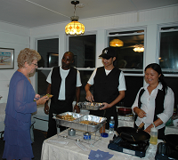 Catering porch